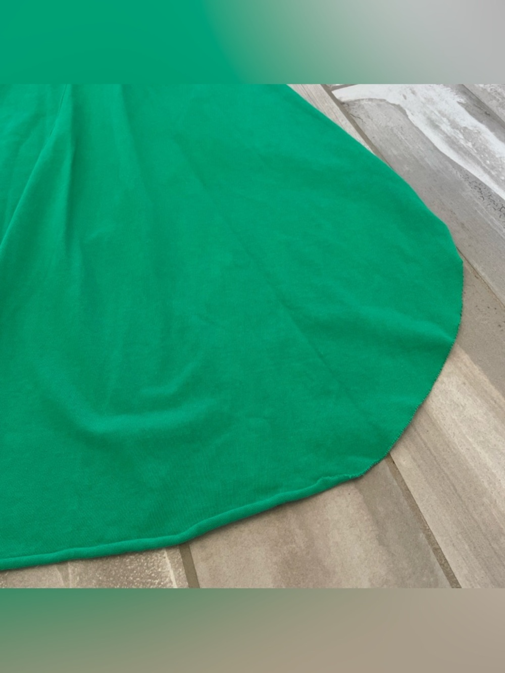 Free People Beach Main Street Midi Dress Small Green Boho Lagenlook Coastal - Picture 12 of 12